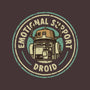 Emotional Support Droid-None-Non-Removable Cover w Insert-Throw Pillow-retrodivision