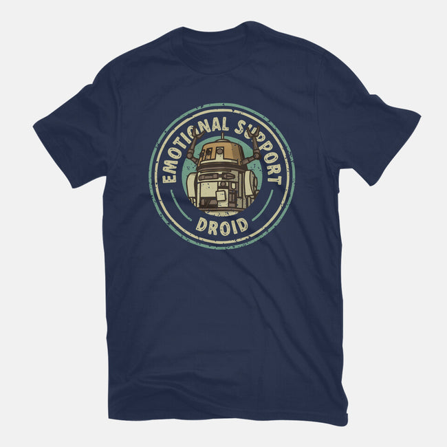 Emotional Support Droid-Womens-Fitted-Tee-retrodivision