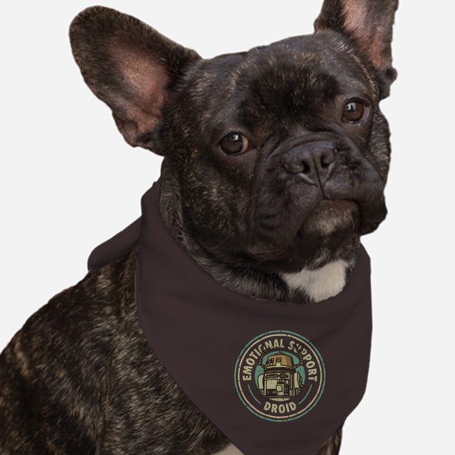 Emotional Support Droid-Dog-Bandana-Pet Collar-retrodivision