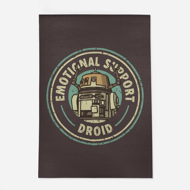 Emotional Support Droid-None-Outdoor-Rug-retrodivision