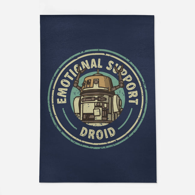 Emotional Support Droid-None-Outdoor-Rug-retrodivision