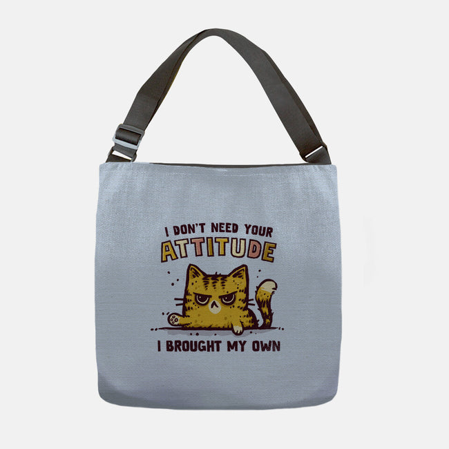 I Don't Need Your Attitude-None-Adjustable Tote-Bag-kg07