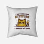 I Don't Need Your Attitude-None-Removable Cover w Insert-Throw Pillow-kg07