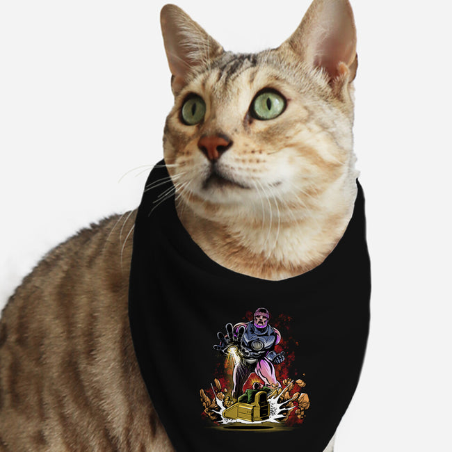 Sentinel You Shall Not Pass-Cat-Bandana-Pet Collar-zascanauta