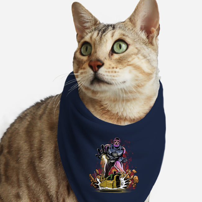 Sentinel You Shall Not Pass-Cat-Bandana-Pet Collar-zascanauta