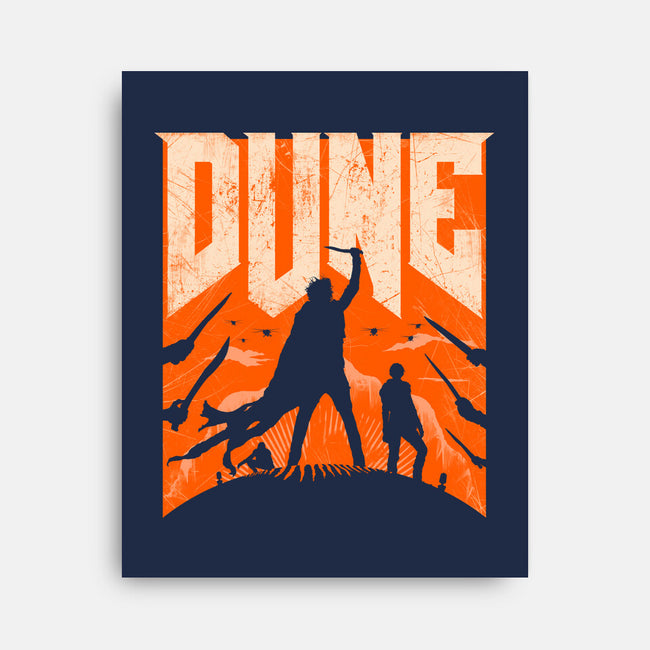 Dune Slayer-None-Stretched-Canvas-rocketman_art