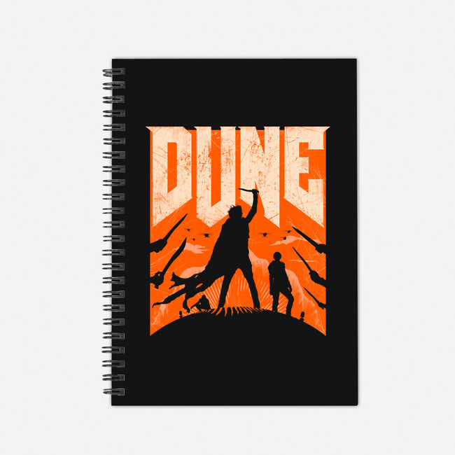 Dune Slayer-None-Dot Grid-Notebook-rocketman_art