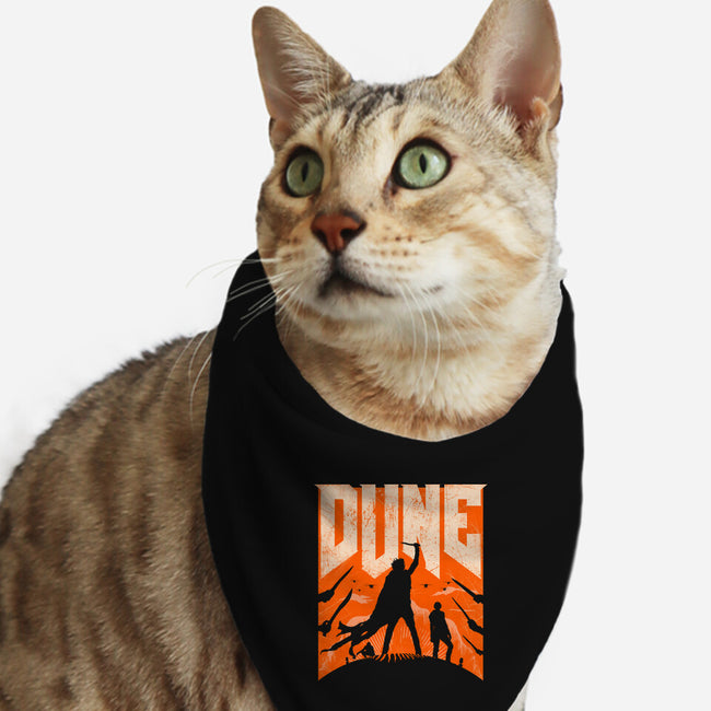 Dune Slayer-Cat-Bandana-Pet Collar-rocketman_art