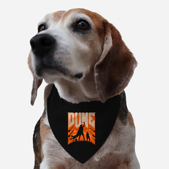 Dune Slayer-Dog-Adjustable-Pet Collar-rocketman_art
