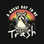 A Great Day To Be Trash-Unisex-Kitchen-Apron-koalastudio