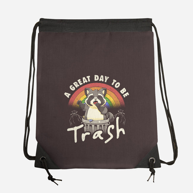 A Great Day To Be Trash-None-Drawstring-Bag-koalastudio