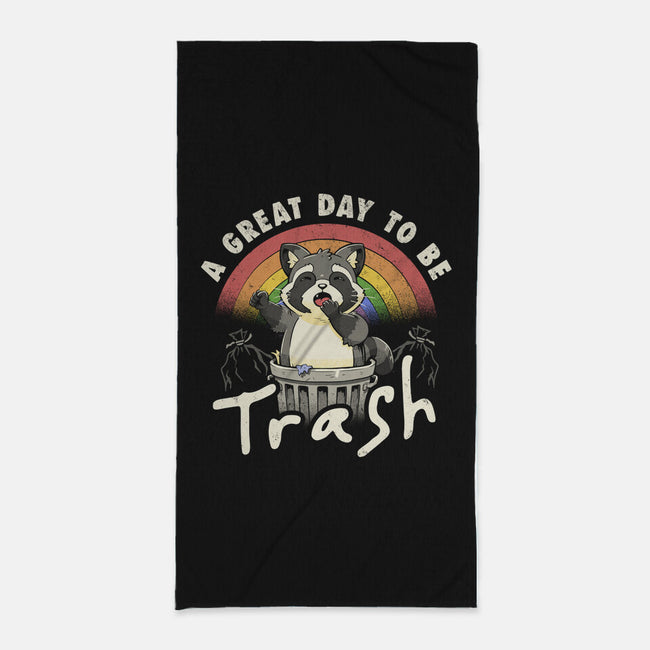 A Great Day To Be Trash-None-Beach-Towel-koalastudio