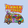 Flower Power Bus-None-Non-Removable Cover w Insert-Throw Pillow-drbutler