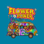 Flower Power Bus-None-Removable Cover w Insert-Throw Pillow-drbutler