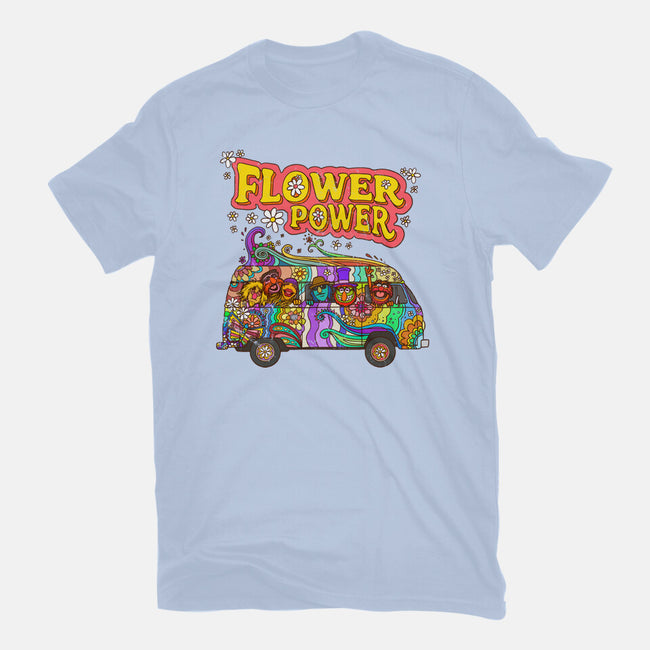 Flower Power Bus-Mens-Premium-Tee-drbutler