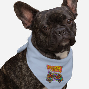 Flower Power Bus-Dog-Bandana-Pet Collar-drbutler