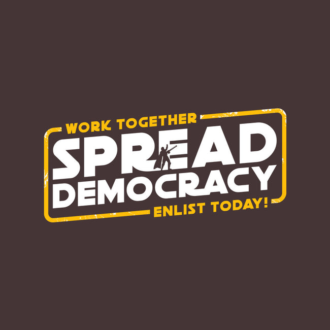 Spread Democracy-Dog-Adjustable-Pet Collar-rocketman_art