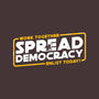 Spread Democracy-None-Adjustable Tote-Bag-rocketman_art