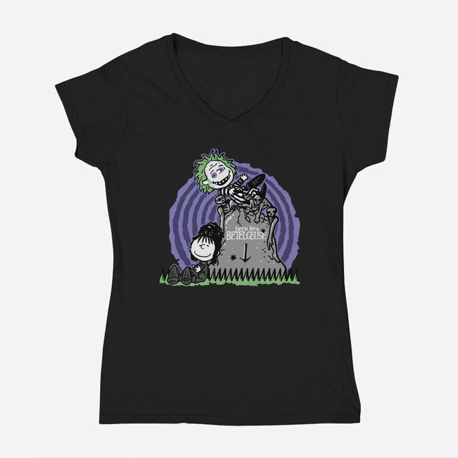 Beetlehouse-Womens-V-Neck-Tee-demonigote