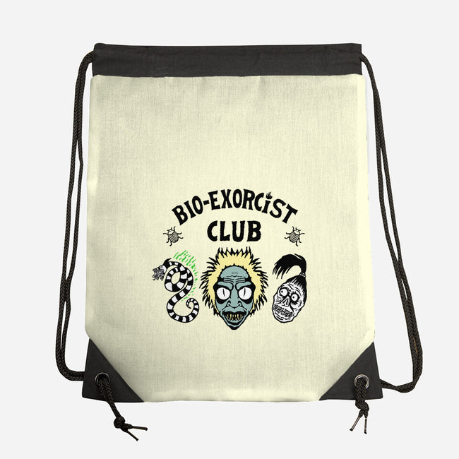 Bio Exorcists Club-None-Drawstring-Bag-demonigote