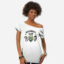 Bio Exorcists Club-Womens-Off Shoulder-Tee-demonigote