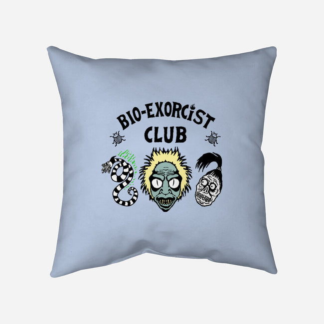 Bio Exorcists Club-None-Removable Cover w Insert-Throw Pillow-demonigote