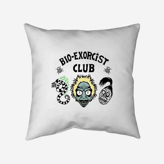 Bio Exorcists Club-None-Removable Cover w Insert-Throw Pillow-demonigote