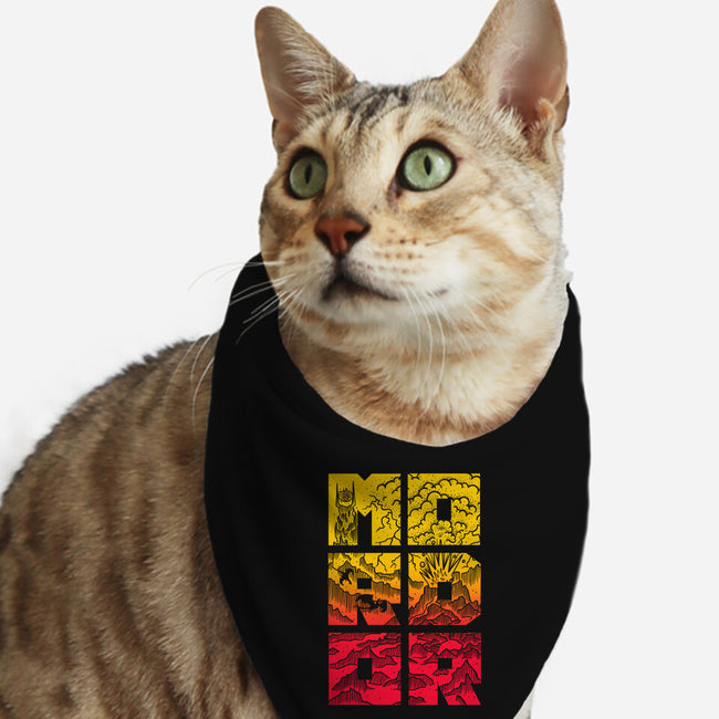 MORDOR-Cat-Bandana-Pet Collar-Aarons Art Room