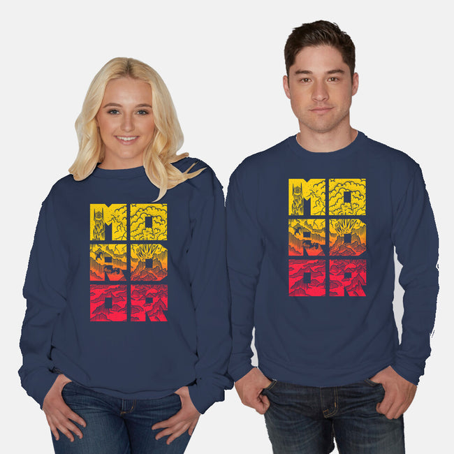 MORDOR-Unisex-Crew Neck-Sweatshirt-Aarons Art Room