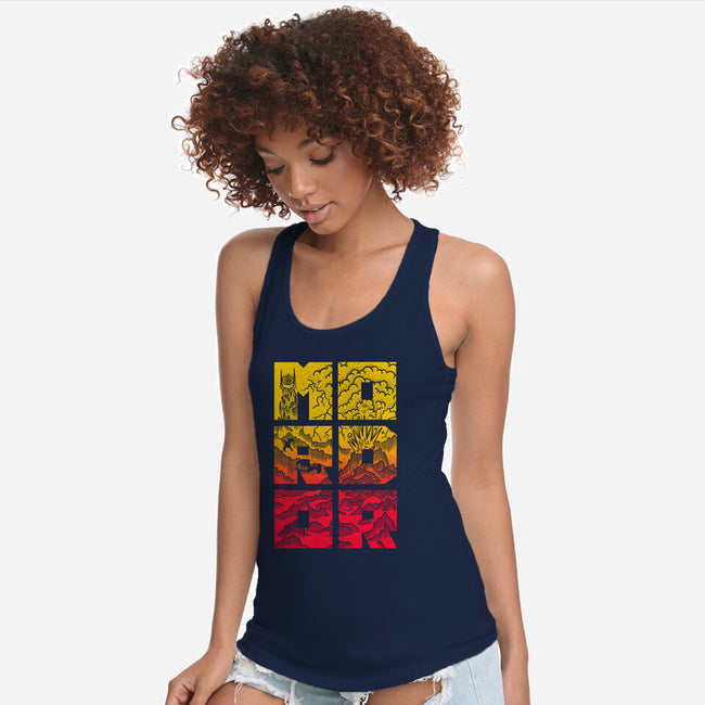 MORDOR-Womens-Racerback-Tank-Aarons Art Room