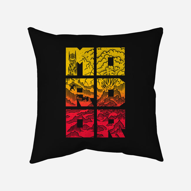 MORDOR-None-Removable Cover w Insert-Throw Pillow-Aarons Art Room