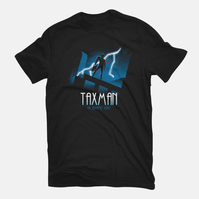 Taxman Animated Series-Womens-Fitted-Tee-teesgeex