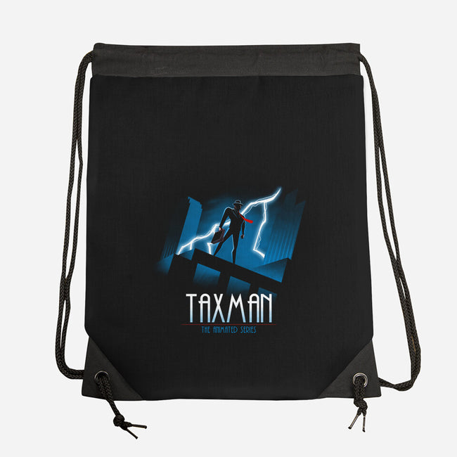 Taxman Animated Series-None-Drawstring-Bag-teesgeex