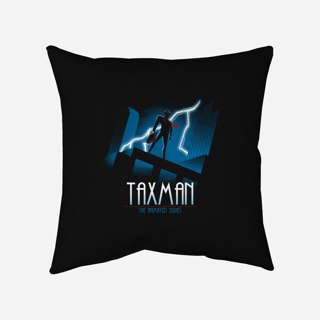 Taxman Animated Series-None-Non-Removable Cover w Insert-Throw Pillow-teesgeex