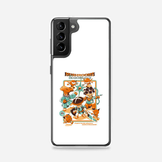 Mushrooms And Goblins-Samsung-Snap-Phone Case-ilustrata