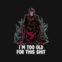 Magneto Is Too Old-Unisex-Crew Neck-Sweatshirt-zascanauta