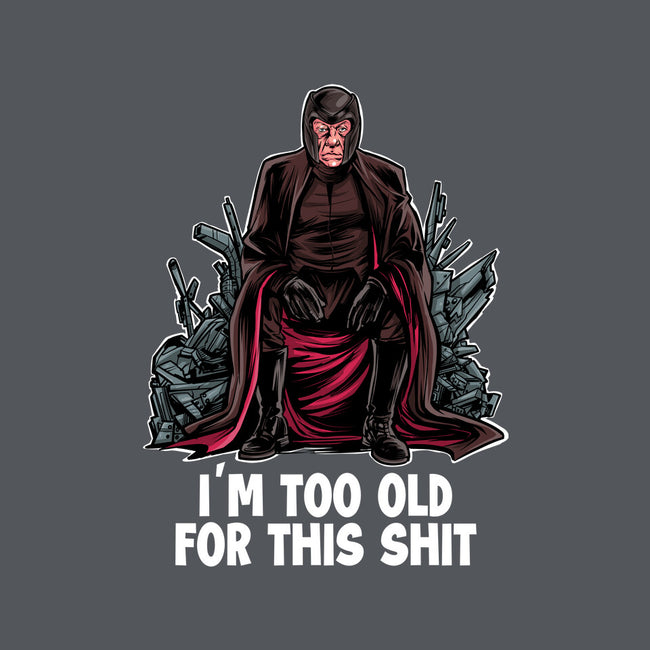 Magneto Is Too Old-None-Non-Removable Cover w Insert-Throw Pillow-zascanauta