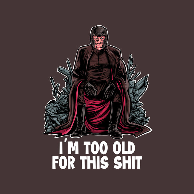 Magneto Is Too Old-Womens-Basic-Tee-zascanauta