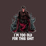 Magneto Is Too Old-None-Removable Cover w Insert-Throw Pillow-zascanauta