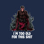 Magneto Is Too Old-None-Drawstring-Bag-zascanauta