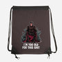 Magneto Is Too Old-None-Drawstring-Bag-zascanauta