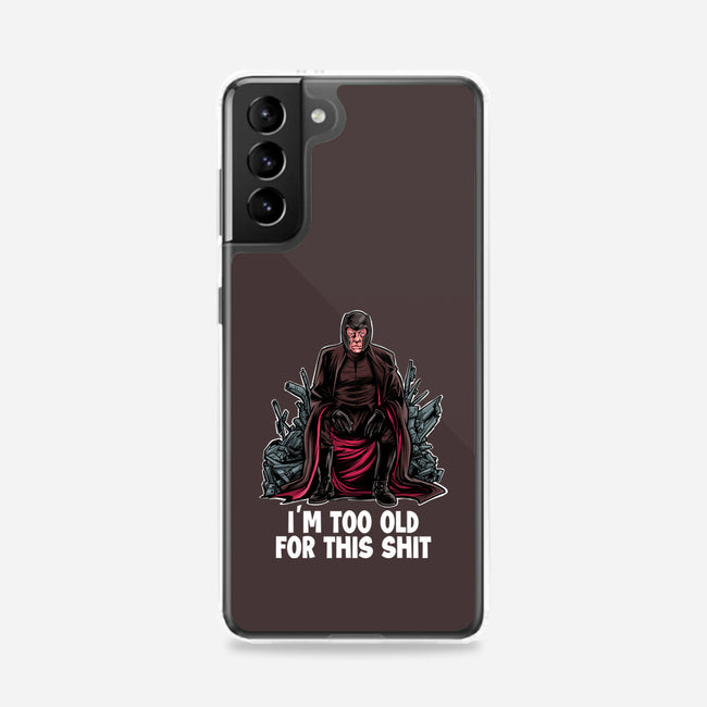 Magneto Is Too Old-Samsung-Snap-Phone Case-zascanauta