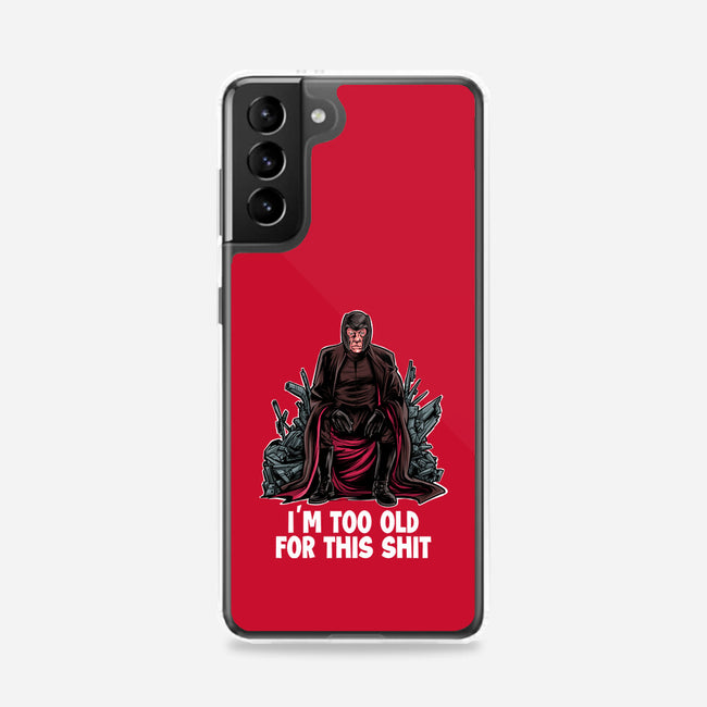 Magneto Is Too Old-Samsung-Snap-Phone Case-zascanauta