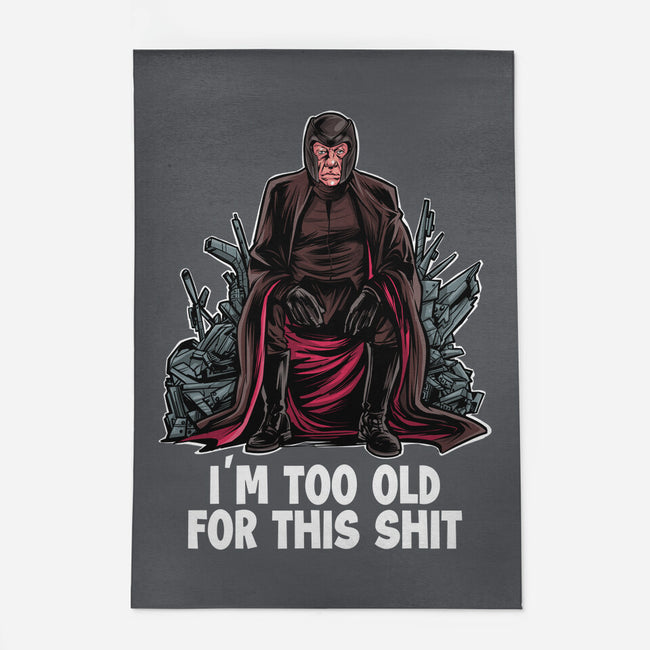 Magneto Is Too Old-None-Outdoor-Rug-zascanauta