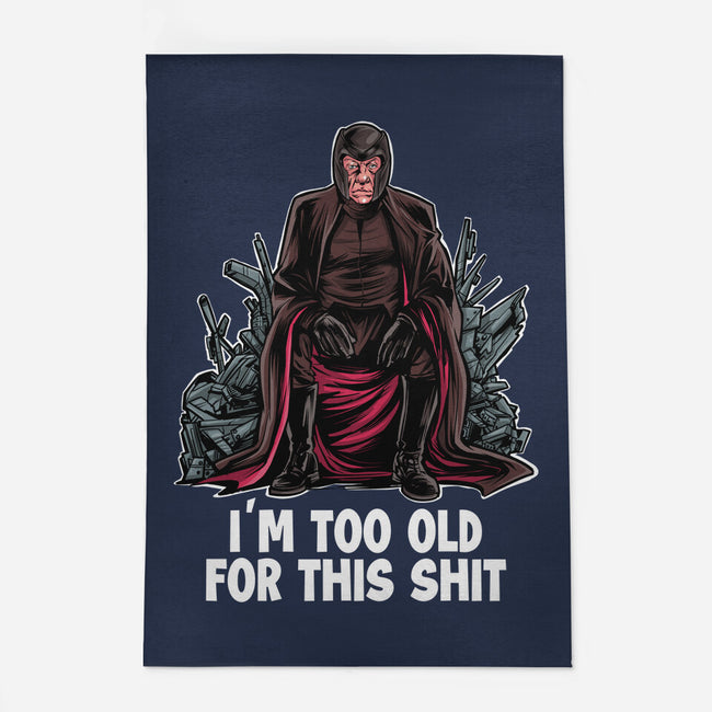 Magneto Is Too Old-None-Outdoor-Rug-zascanauta