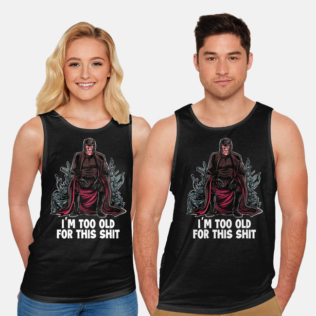 Magneto Is Too Old-Unisex-Basic-Tank-zascanauta