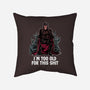 Magneto Is Too Old-None-Non-Removable Cover w Insert-Throw Pillow-zascanauta