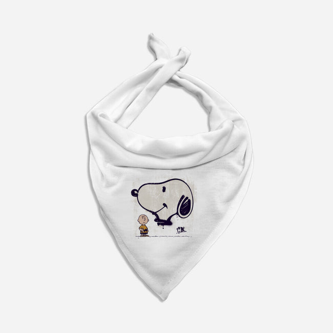 Friendly Graffiti-Dog-Bandana-Pet Collar-sebasebi