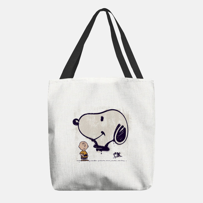 Friendly Graffiti-None-Basic Tote-Bag-sebasebi