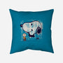 Friendly Graffiti-None-Non-Removable Cover w Insert-Throw Pillow-sebasebi